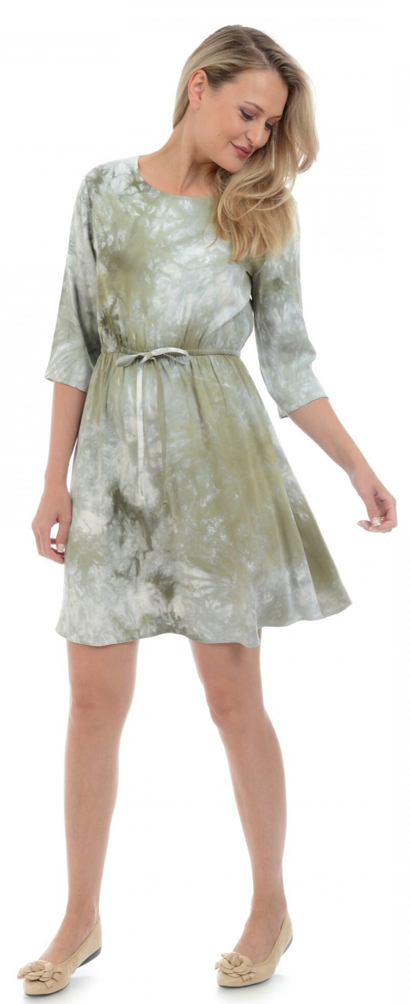 Rochie Dama Verde Degrade  - CATEGORIE